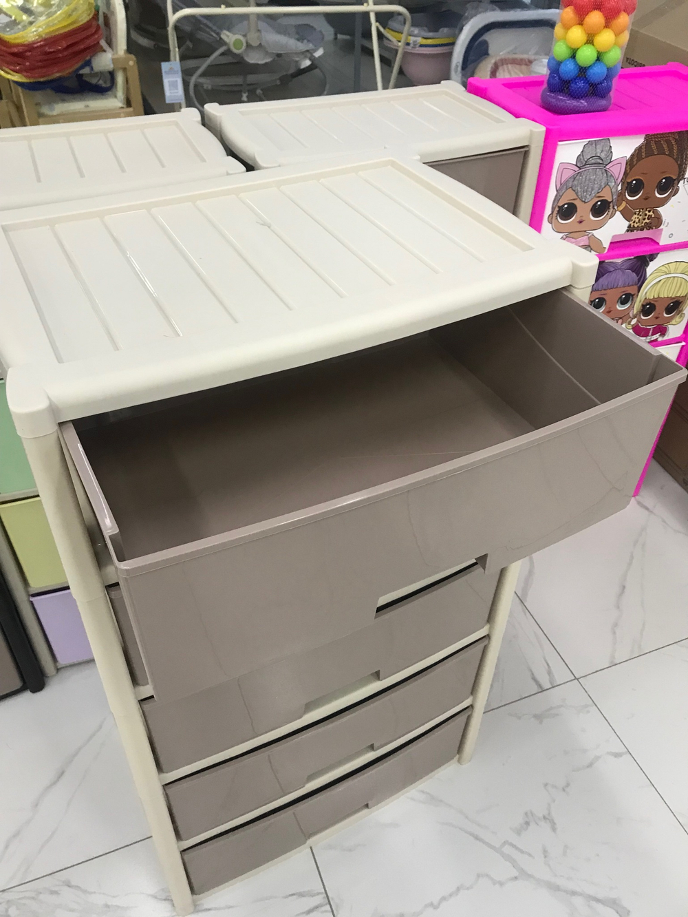 Комод "Колорит" широкий 5-секций (бежевый) М8760