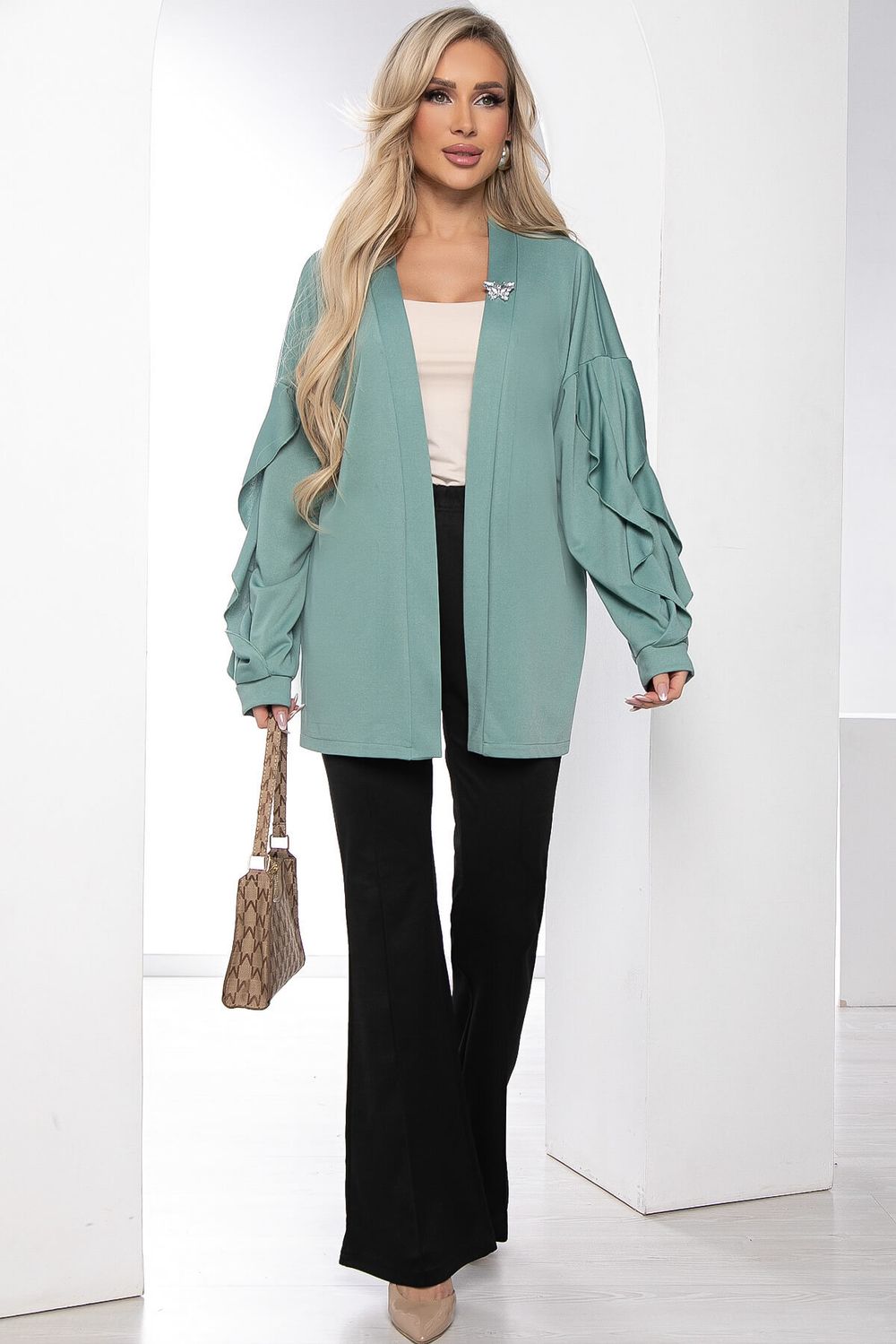 Жакет "Баттерфляй" (фисташка) Б8459 LT Collection