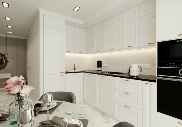 Примеры современных дизайнов кухонь из интернета