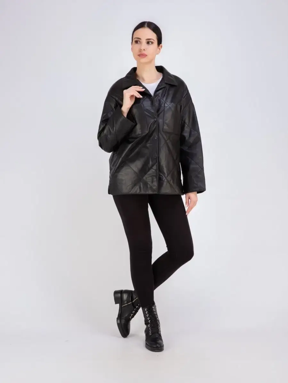 Куртка кожаная из натуральной кожи