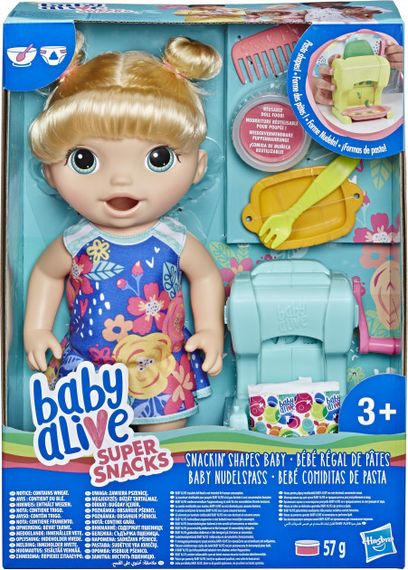 Кукла Hasbro Baby Alive Малышка и макароны