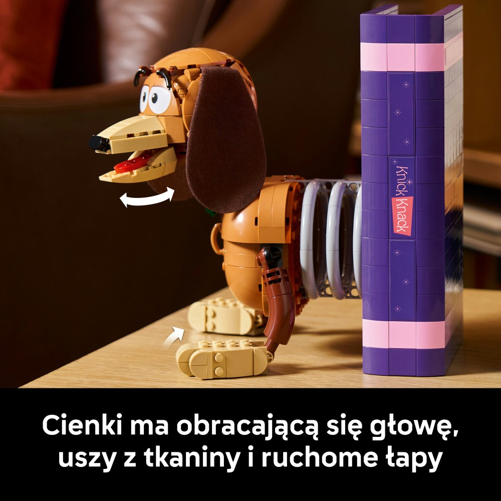 Конструктор LEGO Disney Pixar Toy Story 43301 Спиральный пёс — подставки для книг — фото 7