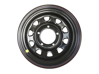 Диск усиленный УАЗ стальной черный 5x139,7 8xR15 d110 ET-19 1580-53910BL-19A07