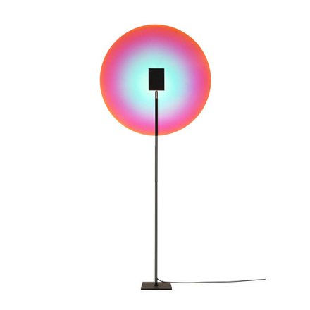 Floor проектор-design lamp Color Projector by Mandalaki Studio (pink-Blue)