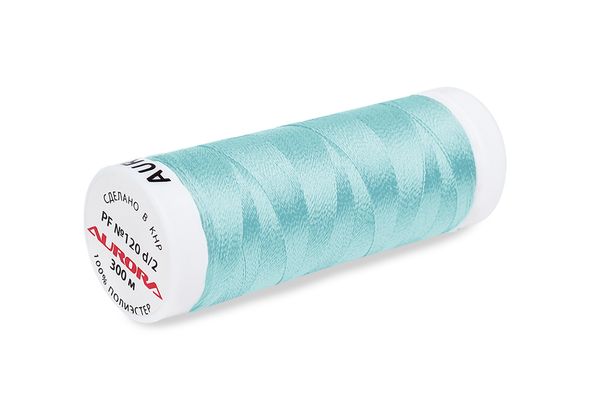 Нитки для креативных работ Aurora №120, 300 м, цв. PF369, 5 катушек