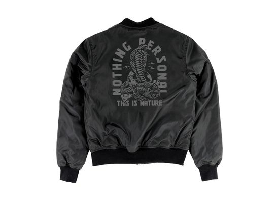 Куртка HOOK бомбер Кобра Чёрный