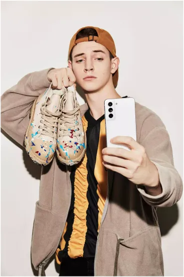 Смартфон Samsung Galaxy S21FE 8/128Gb синий