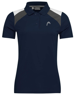 Женское поло Head Club 22 Tech Polo Shirt W - dark blue