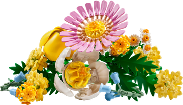 Конструктор Лего Ботаникалс коллекция Маленький солнечный букет | LEGO Botanicals 10347, 373 детали (18+)