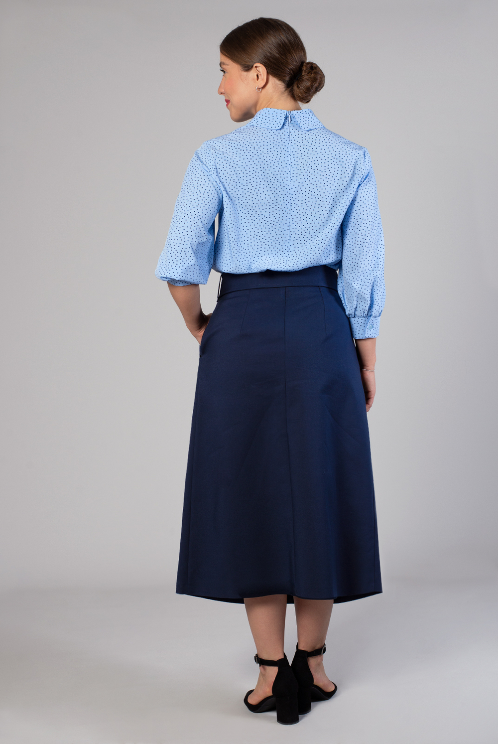 Блузка женская 3430ВП, Небесный #176Н093430ВП