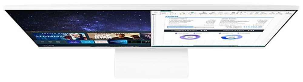 Монитор Samsung LS27AM501NIXCI белый