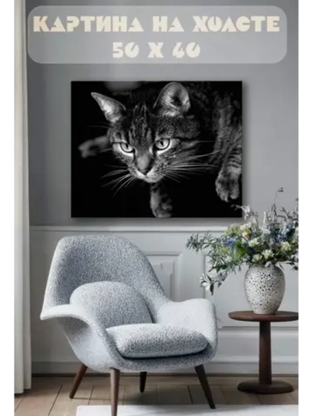 Картина на стену 40 X 50 Кот