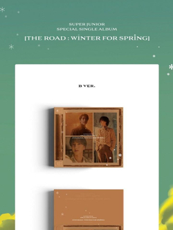 Альбом SUPER JUNIOR - The Road : Winter for Spring Special Single Album B Version