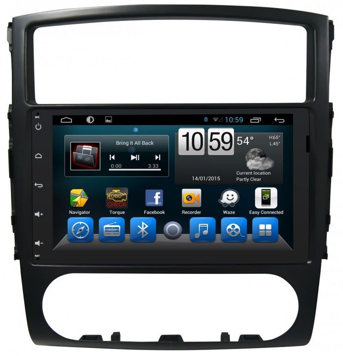 Магнитола для Mitsubishi Pajero 4 2006-2022 - Kuberg KR-9050-S10 Android 10, Быстрая, SIM-слот