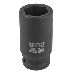 Головка ударная глубокая 28мм 3/4''6гр. RockForce##Rock FORCE RF-46510028