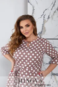 Платье 17-003-Мокко Minova