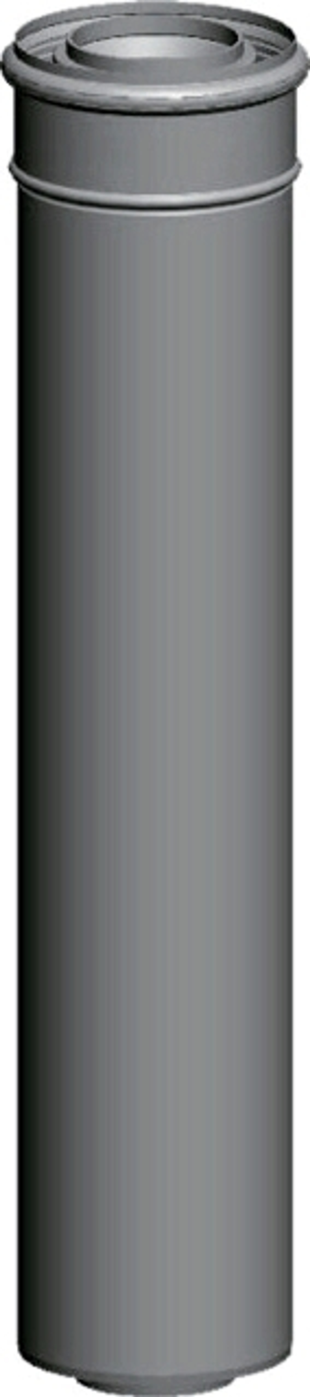 Wolf Дымоход Концентрическая дымовая труба DN60/100 L:500 мм цвет белый, вставная