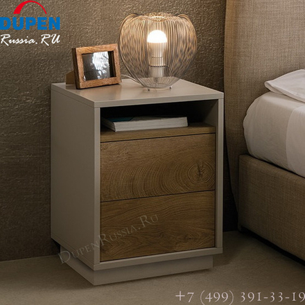 Тумба прикроватная DUPEN (Дюпен) М-138 песочный/дуб
