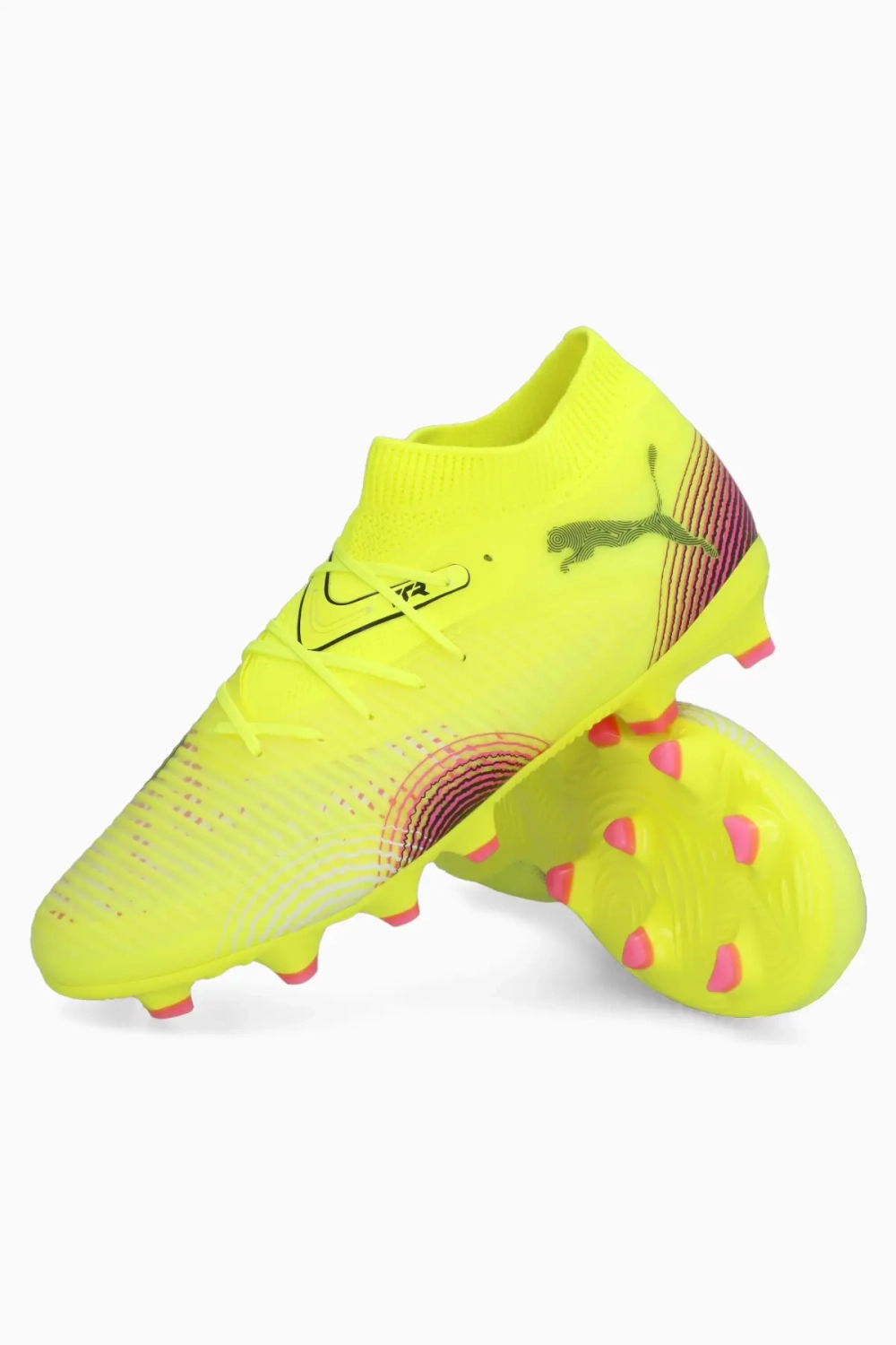 Бутсы Puma Future 8 Pro FG/AG Junior - желтый
