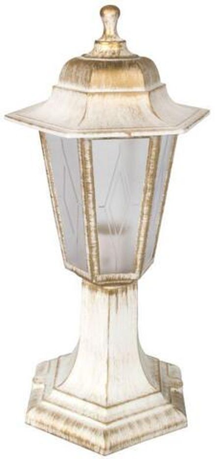 Светильник садово-парковый PP4104 C66 НТУ 06-60-001 У1 "Оскар1" 6-гран. пласт. +пласт. бел. бронза Camelion 13845