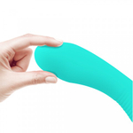 Вибратор Matt Super Soft (19 см) бирюзовый