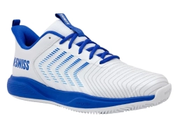 Женские теннисные кроссовки K-Swiss Ultrashot Light Clay - white/dazzling blue/baltic sea