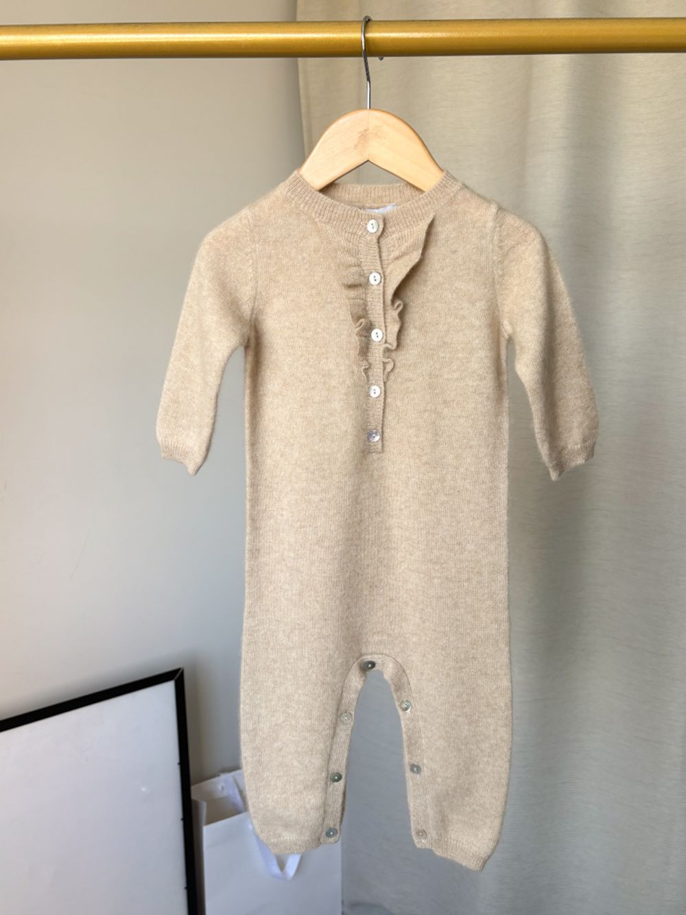 Новый кашемировый комбинезон-слип Oscar et Valentine, 74