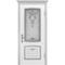 Цена на Дверь эмаль Симфония 2 В3 белая с патиной серебро остеклённая Купить Дверь эмаль Симфония 2 В3 белая с патиной серебро остеклённая