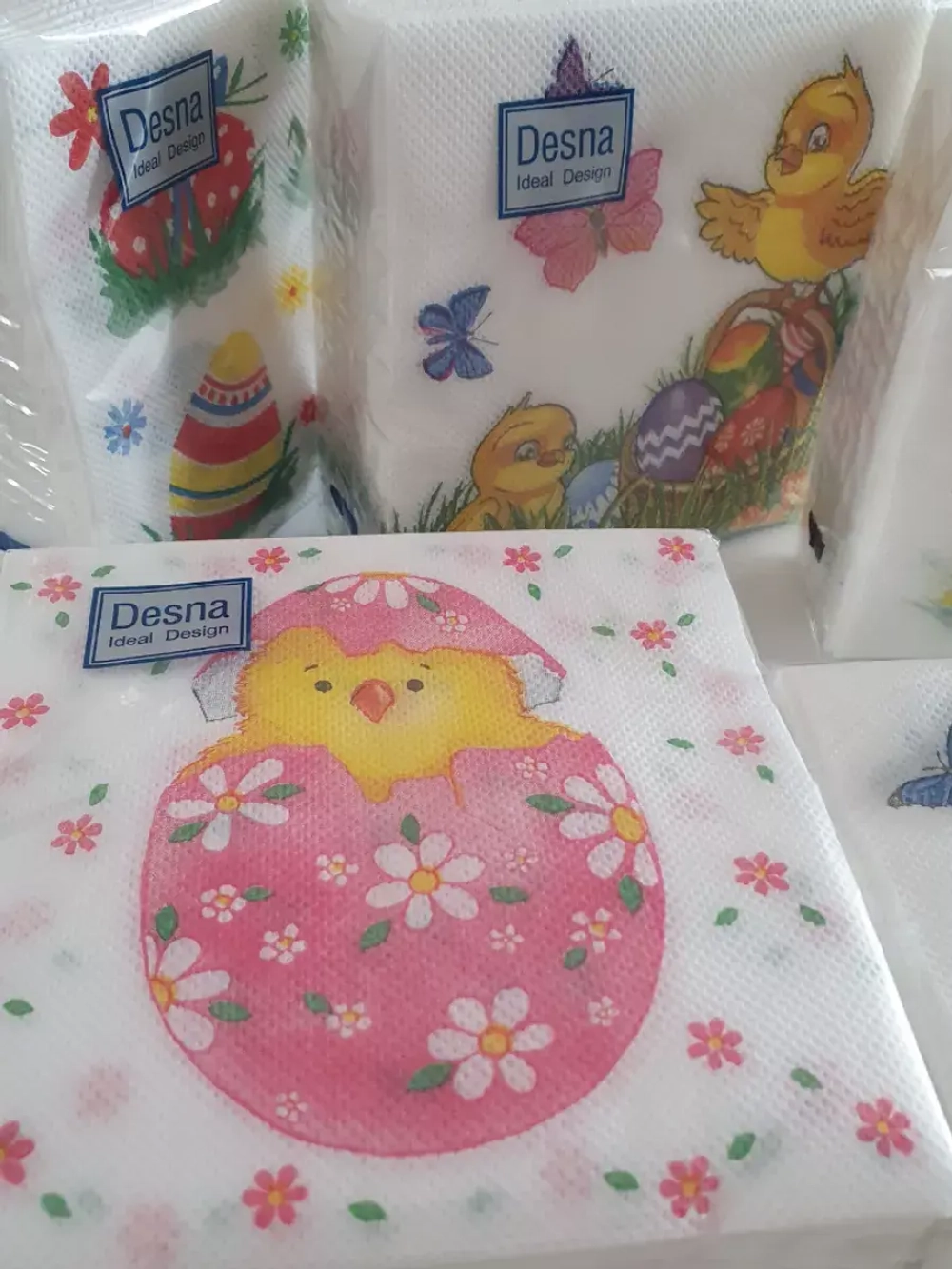 Салфетки пасхальные бумажные