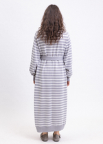 Кардиган удлиненный в полоску