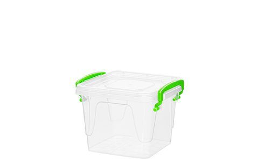 Контейнер "Fresh Box"  0,55 л квадратный 118х110х87 (96)  ЭЛФ400