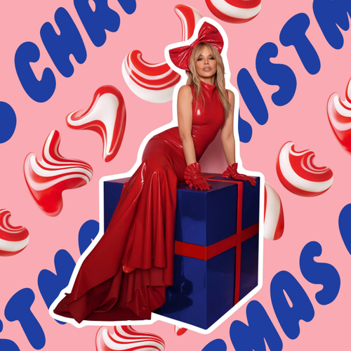 Kylie Minogue - Kylie Christmas (Fully Wrapped) - Red Transparent LP
