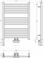 Сунержа Богема EU50+ 3.0 прямая 800х500