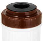 Картридж для удаления железа из воды АКВАБРАЙТ Slim Line 10", засыпка фильтрующий материал "МФУ" (ФП-10)