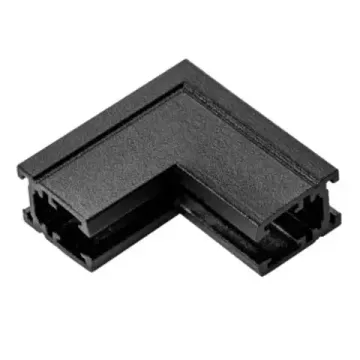 Соединитель L-образный 506137 чёрный Linea Lightstar