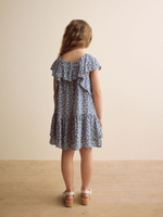 Платье с оборками для девочки Next AC6-229, Голубой