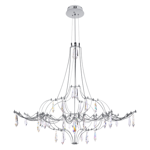 Подвесная светодиодная люстра Loft It Mira 10588/800 Silver Asfour