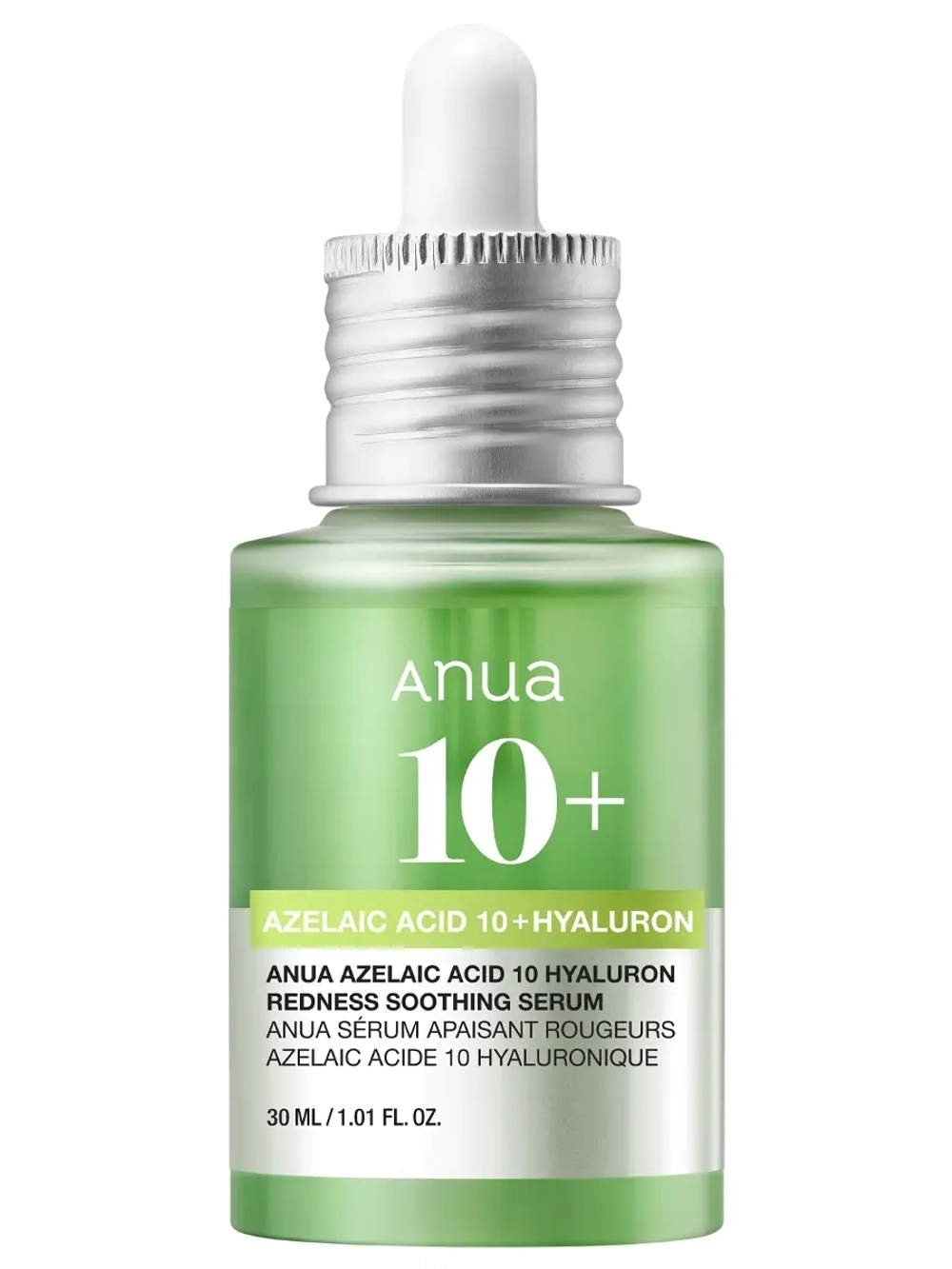 Anua Успокаивающая сыворотка с 10% азелаиновой кислоты Azelaic Acid 10 Hyaluron Soothing Serum 30 мл