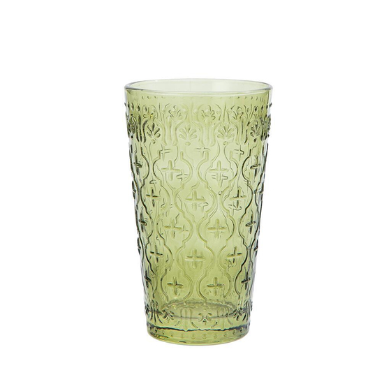 Стакан Хайбол 380 мл зеленый Green Glass P.L. - BarWare [6]