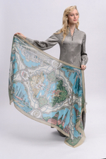 Шарф/Палантин «Объединенные Арабские Эмираты–Россия»