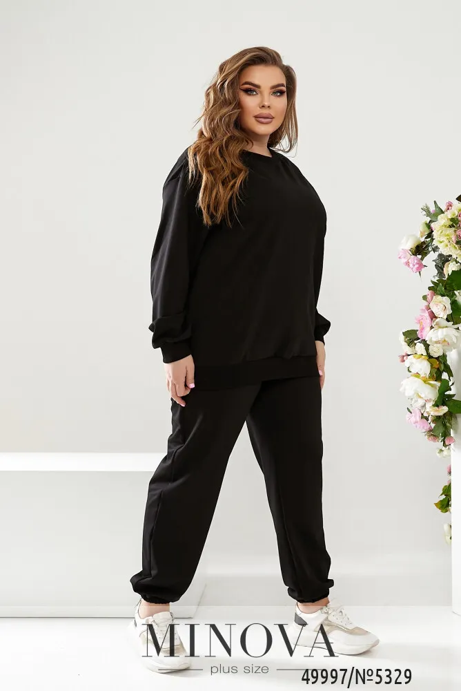 Костюм 5329-черный Minova