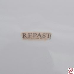 Блюдо круглое Repast Охота красная Мария-тереза 33 см