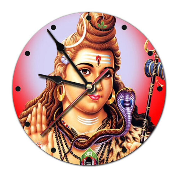 Часы настенные Шива пластик, 20 см 020617