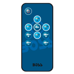 Динамики Boss Audio морские 200W 6,5" с RGB подсветкой (2 шт., белые)