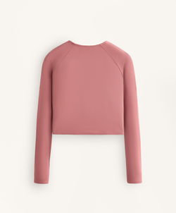 Oysho Лонгслив Comfortlux, светло-розовый