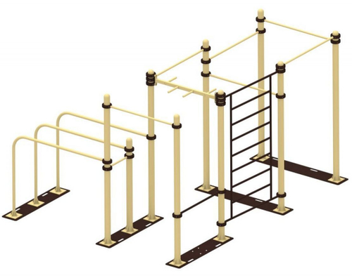 Мобильный комплекс для Воркаут Стандарт-9 YSK86