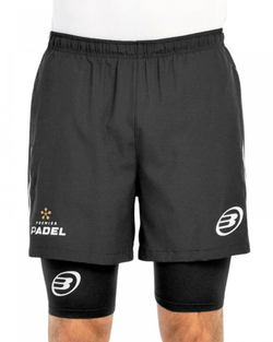 Мужские теннисные шорты Bullpadel Barde - черный