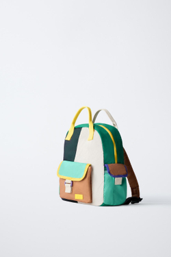 ZARA РЮКЗАК, ЗЕЛЕНЫЙ