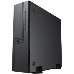 Корпус для компьютера EL555BK PM-300ATX U3.0*2+U2*2+2*combo Audio: fan 9cm; intrusion switch Slim Case [6141876]