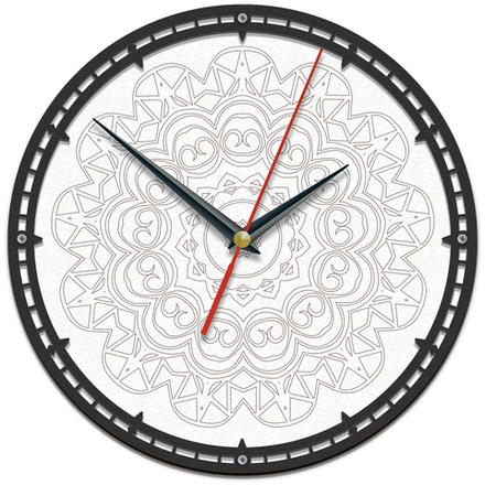 Часы Настенные Мандала Митра Набор для творчества DIY